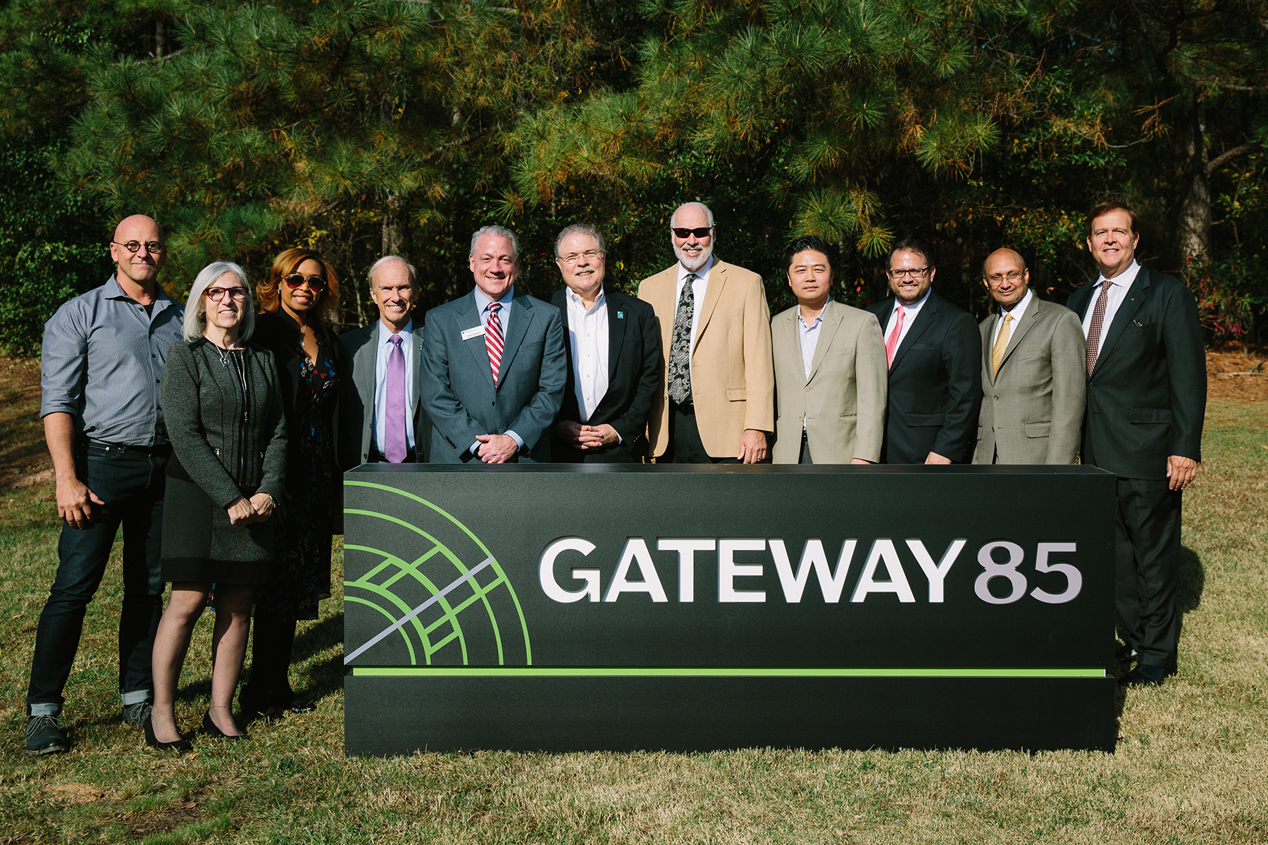 Gateway85 Brand Unveiling Ceremony - Road Sign